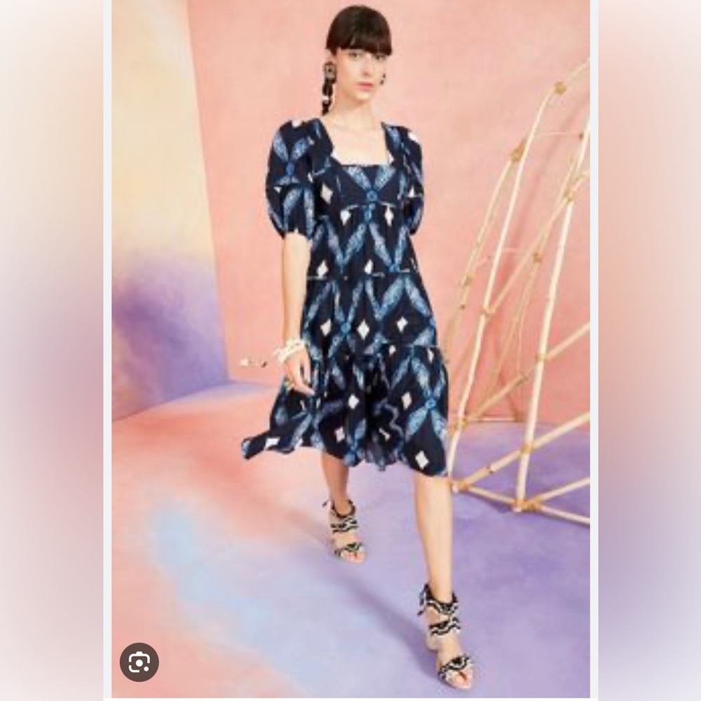 ULLA JOHNSON, Nora dress, indigo, 6, NWT